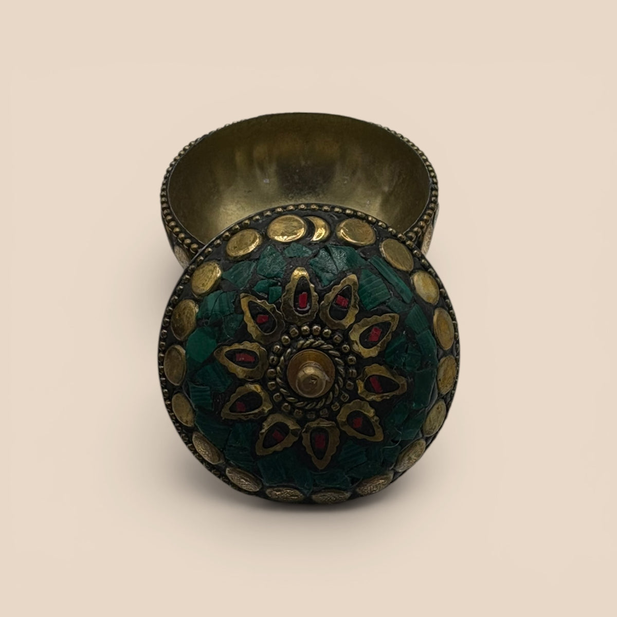 Pot rond vert