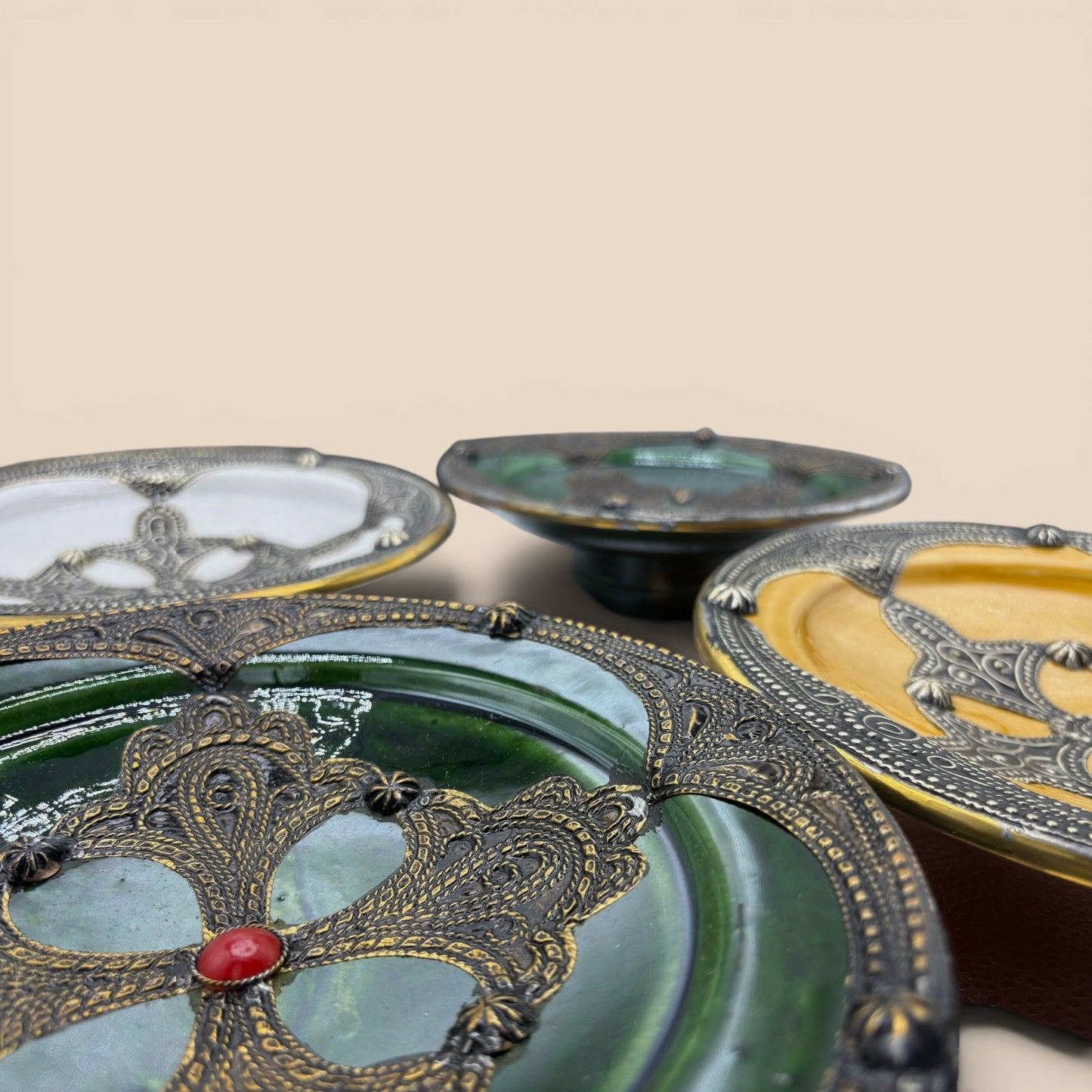 Objet de décoration artisanale marocaine fait main — Tssayno