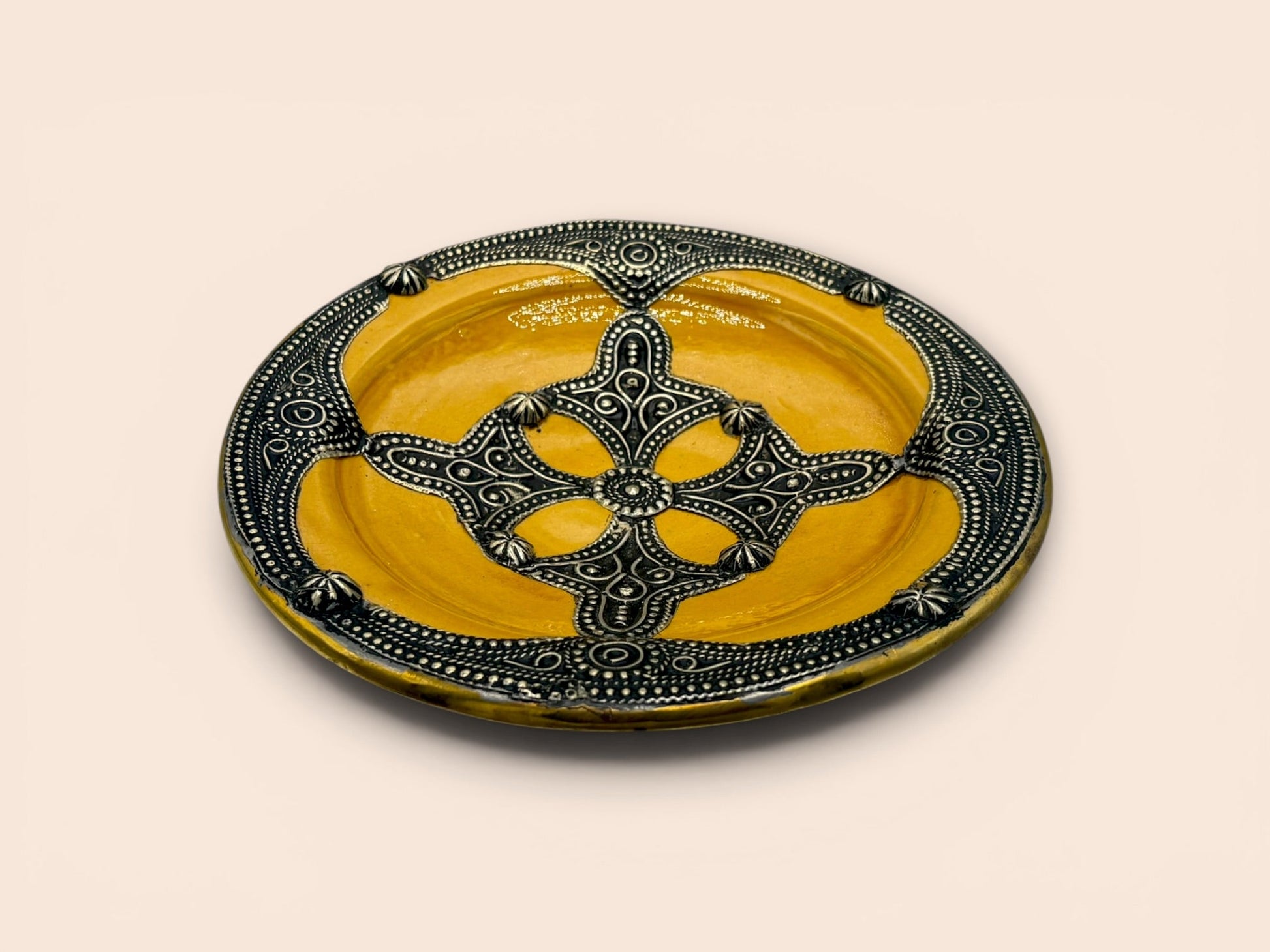 Objet de décoration artisanale marocaine fait main — Tssayno