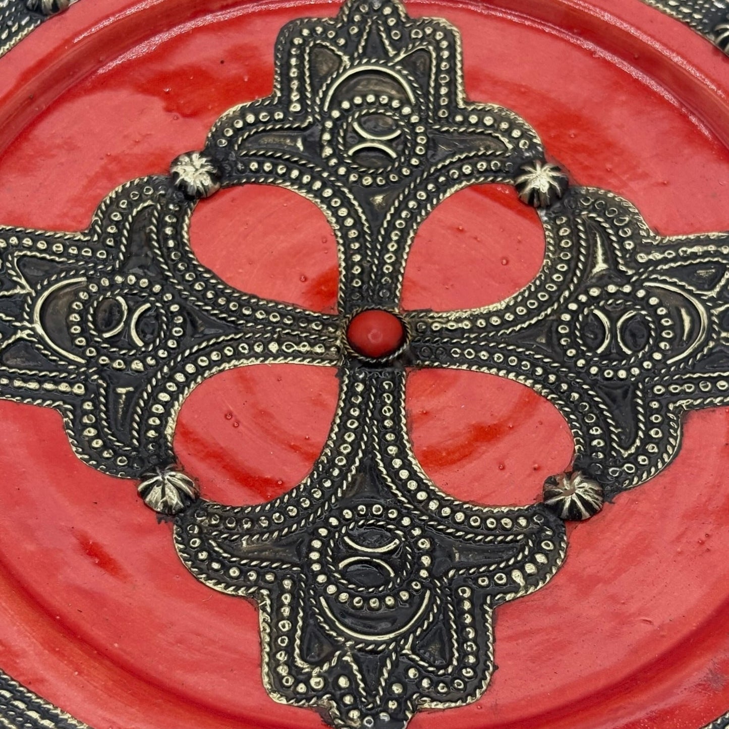 Objet de décoration artisanale marocaine fait main — Tssayno